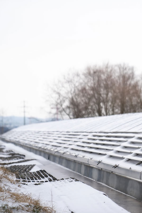 VARIO-THERM sávos felülvilágítók a Papilioramaban