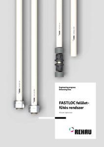 REHAU FASTLOC csőrendszer felületfűtéshez - részletes termékismertető
