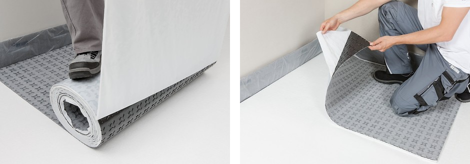 RAUTHERM SPEED plus fektetőfelület tekercsben és lemezként