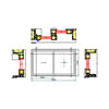 SYNEGO Classic PVC emelő-toló ajtók - CAD fájl