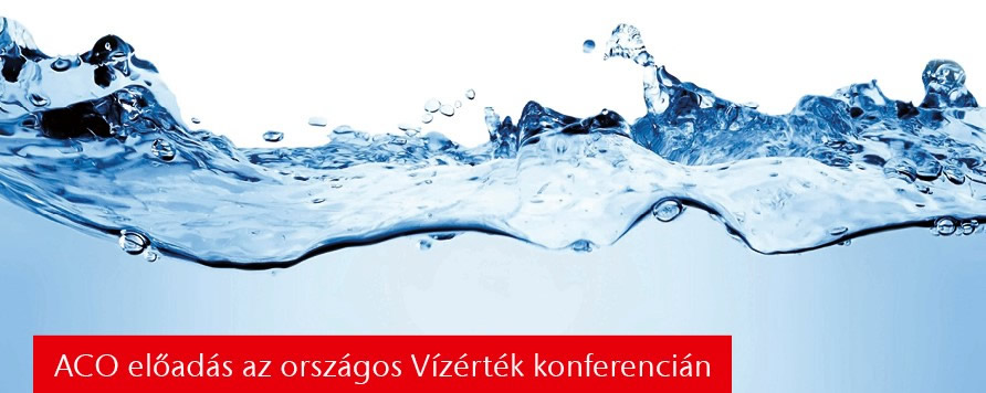 ACO előadás az Országos Vízérték konferencián