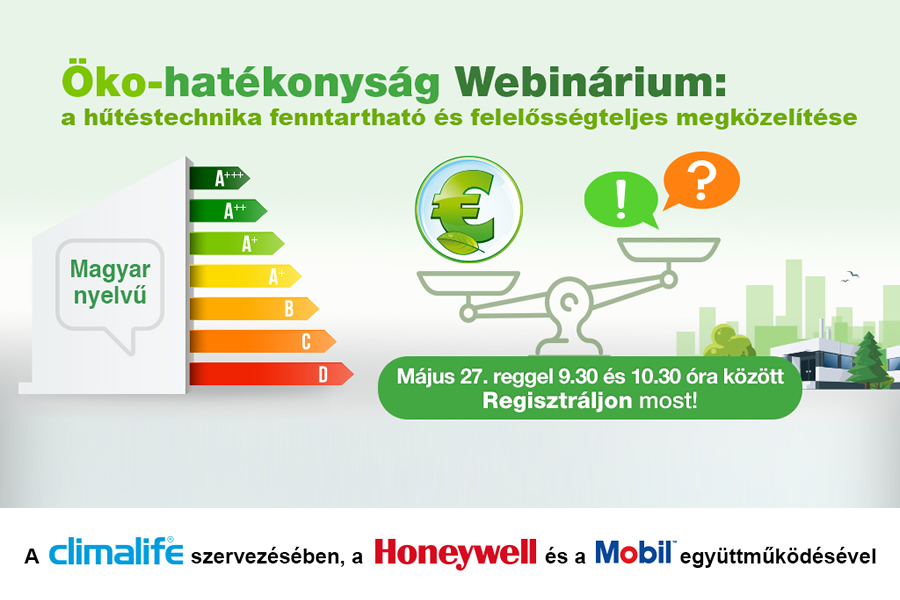 Climalife Öko-hatékonyság Webinárium