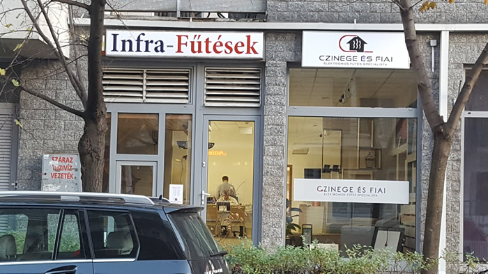 Czinege és Fiai bemutatóterme