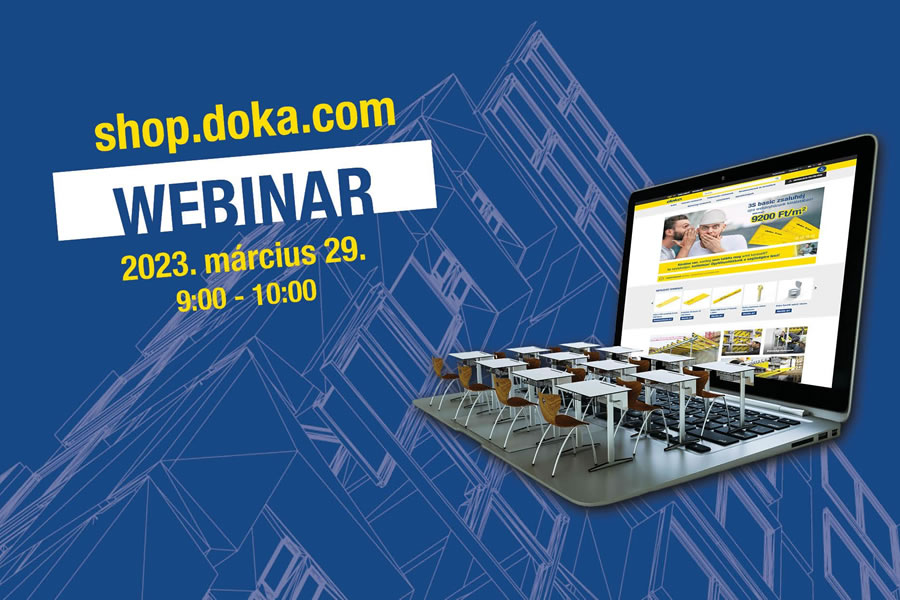 Doka webáruház webinárium