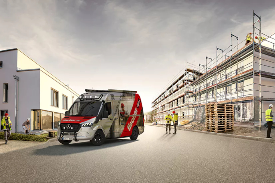 fischer TourVan 2026 május – Rögzítéstechnikai bemutató szakembereknek