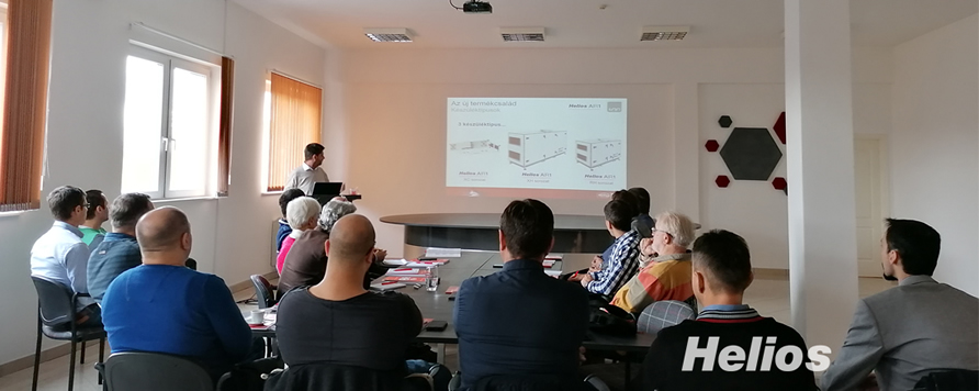 Helios AIR1 - légtechnikai szeminárium 2020. február 21-én