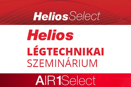 Helios AIR1 - légtechnikai szeminárium 2020. július 3-án