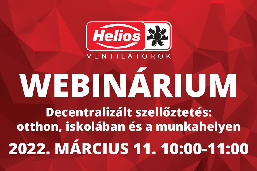 Helios webinárium 2022. március 11-én