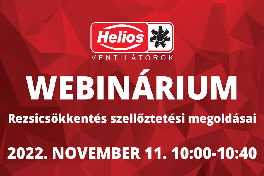 Helios webinárium november 11-én