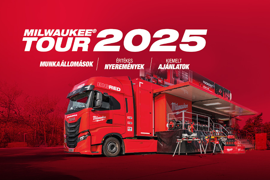 Indul a MILWAUKEE® TOUR 2025