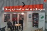 Örökség a jövőnek – jövő az örökségnek 2013-2014