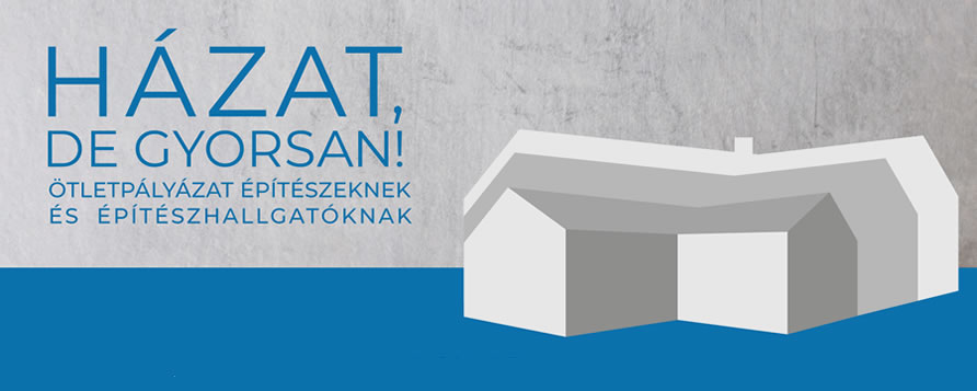 Leier „Házat, de gyorsan!” ötletpályázat