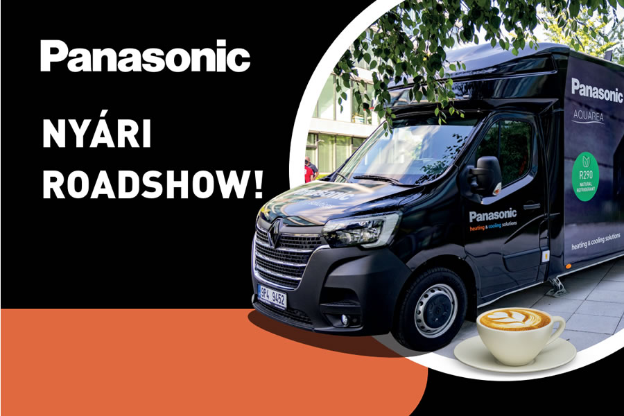 Nyári roadshowra indult a Panasonic Heating and Cooling Solutions