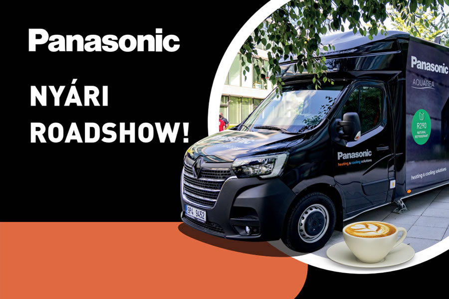 Nyári roadshowra indult a Panasonic Heating and Cooling Solutions