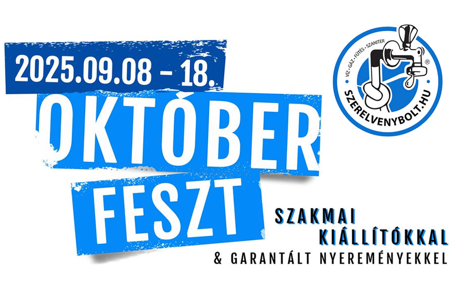 Októberfeszt 2025 a Szerelvénybolt Kft. szervezésében
