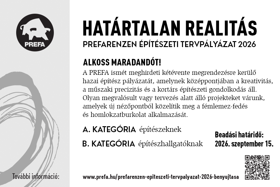 PREFARENZEN Építészeti tervpályázat 2026