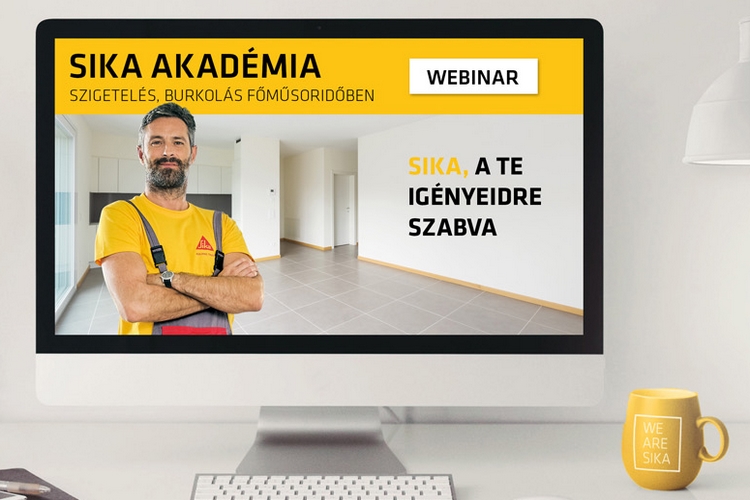 Sika webinárium - Burkolás nagyméretű lapokkal beltéri padlón, burkolás természetes kövekkel