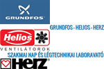 Grundfos - Helios - Herz szakmai nap és légtechnikai laboravató