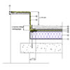 RENOLIT ALKORPLAN L - Tetőszél kialakítása attikafallal - CAD fájl