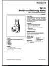 SM120 membrános biztonsági szelep zárt fűtési rendszerekhez - műszaki adatlap