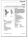 DU145 automata kerülő és nyomáskülönbség határoló szelep - műszaki adatlap