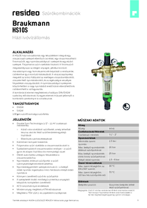 HS10S házi ivóvíz állomás - részletes termékismertető