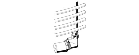 V2000SX termosztatikus radiátorszelep telepítés (2)