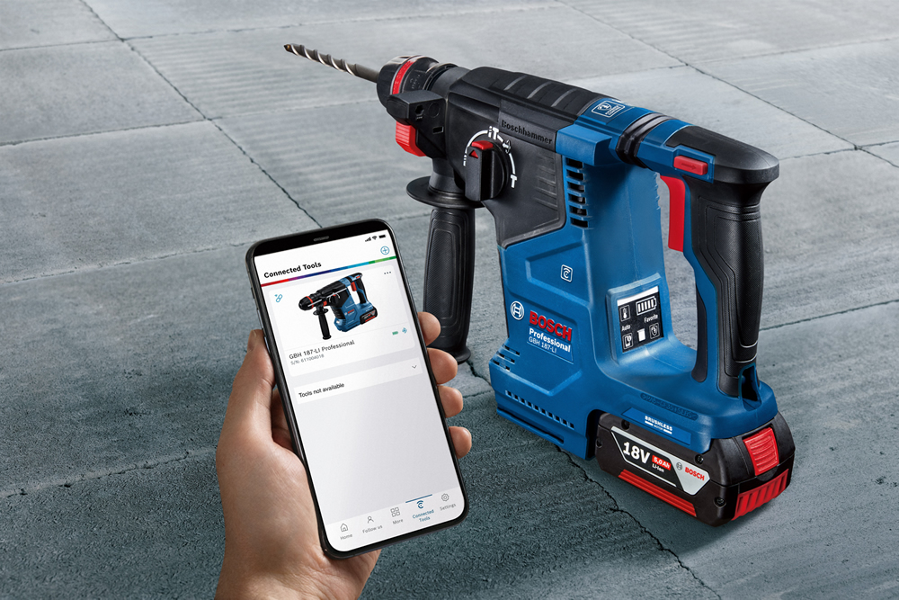 Bosch GBH 187-LI Professional akkus fúrókalapács
