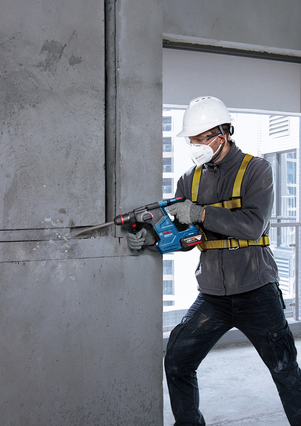 Bosch GBH 187-LI Professional akkus fúrókalapács