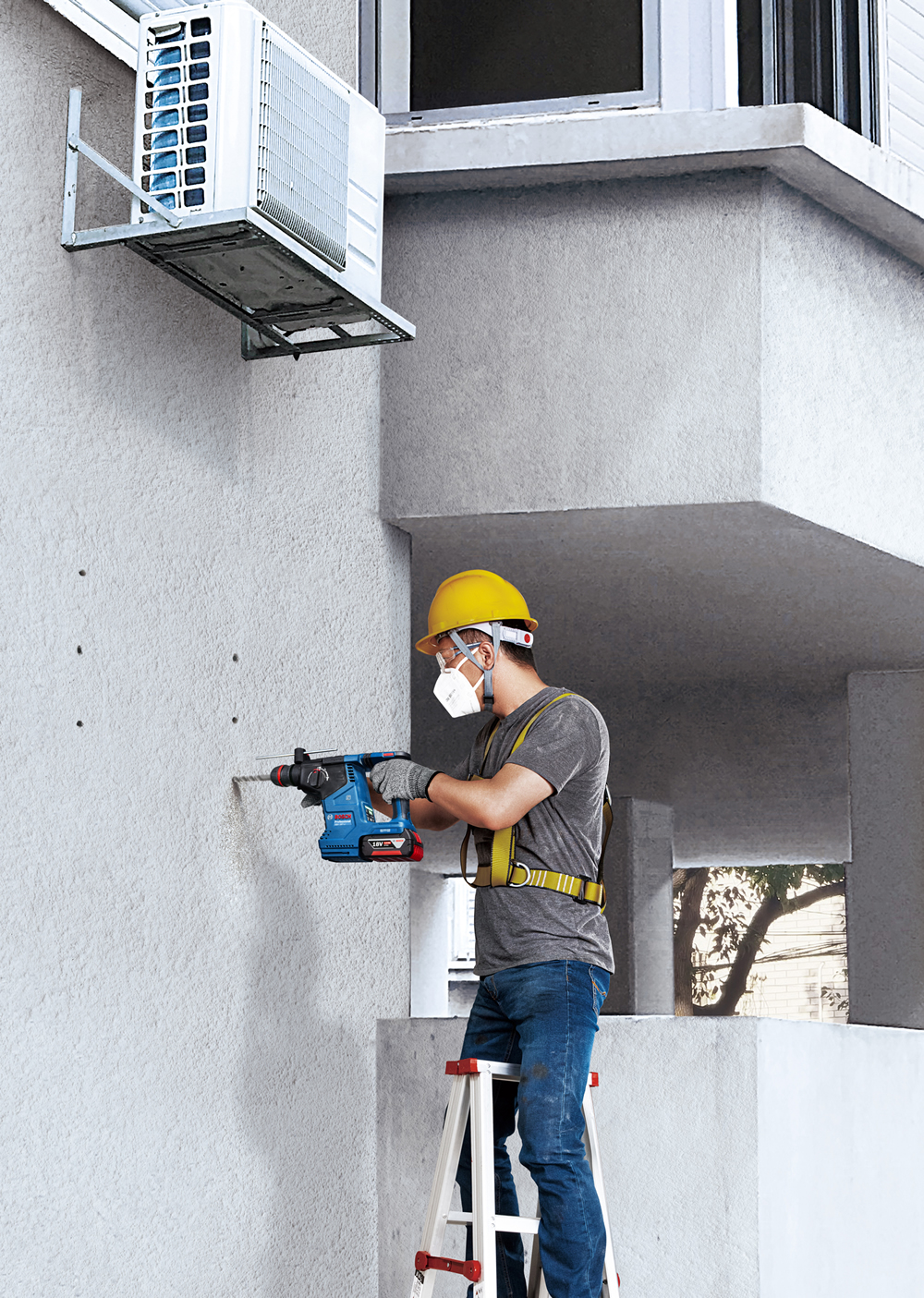 Bosch GBH 187-LI Professional akkus fúrókalapács