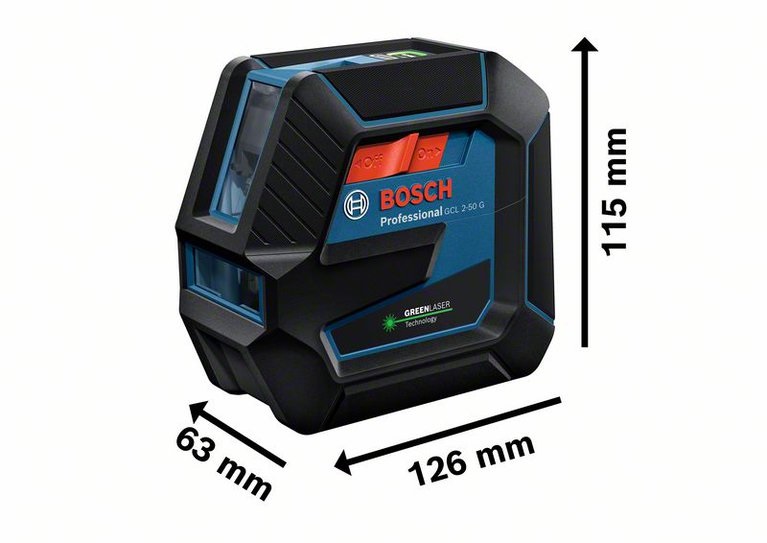 Bosch GCL 2-50 G Professional kombilézer