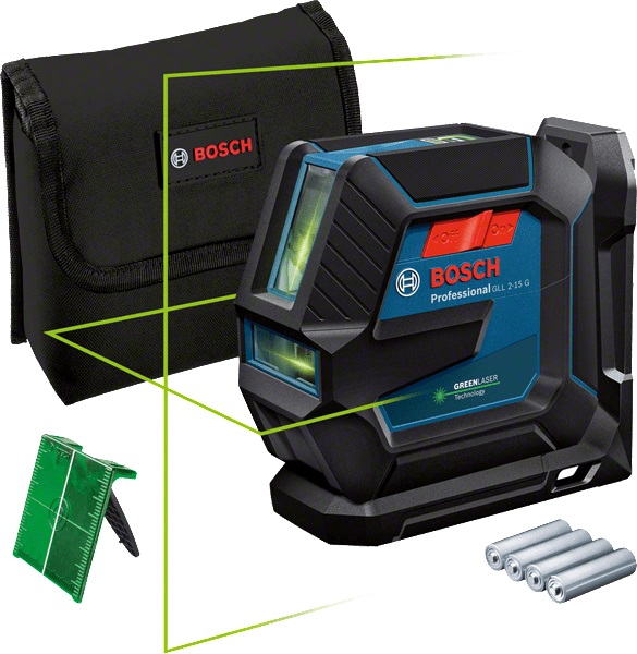 Bosch GLL 2-15 G Professional vonallézer