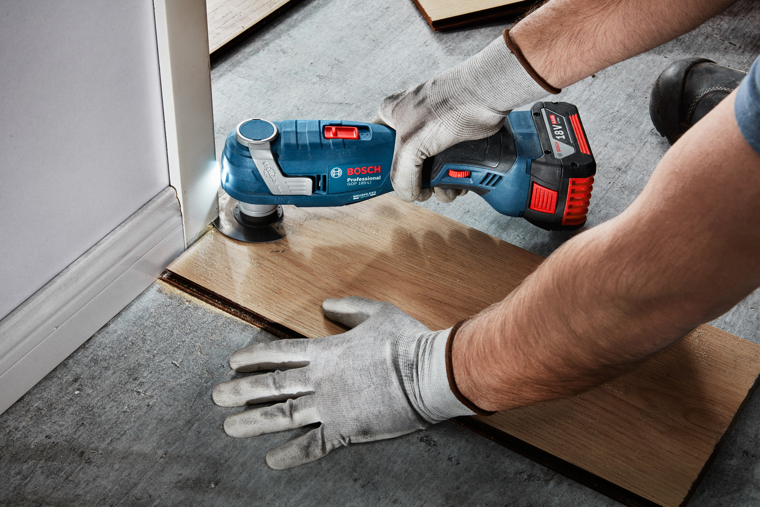Bosch GOP 185-LI Professional akkus multifunkciós vágószerszám