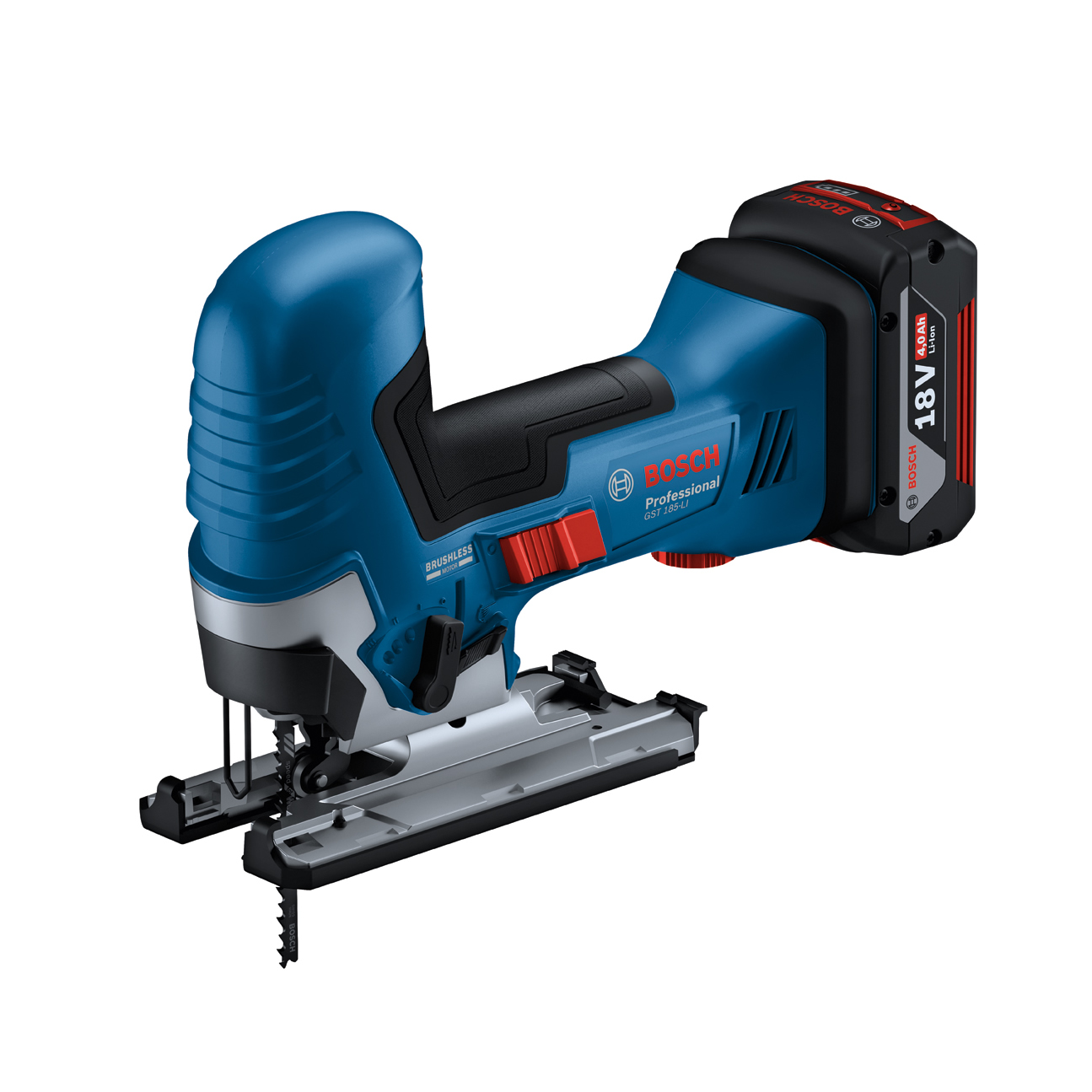 Bosch GST 185-LI Professional akkus szúrófűrész - asztalos markolat