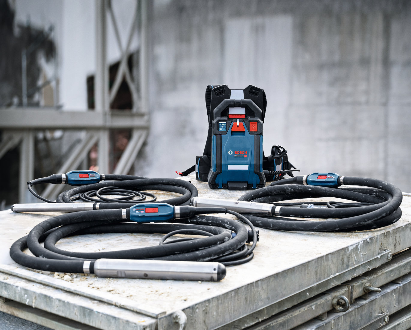 Bosch Professional betonvibrátor rendszer