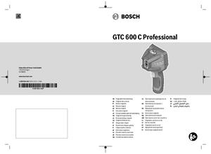 Bosch GTC 600 C Professional hőkamera - alkalmazástechnikai útmutató