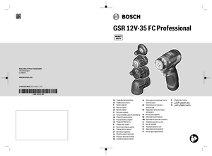 Bosch GSR 12V-35 FC Professional akkus fúrócsavarozó - alkalmazástechnikai útmutató