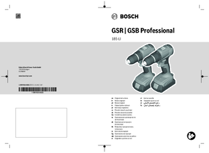 Bosch GSR 185-LI Professional akkus fúrócsavarozó - alkalmazástechnikai útmutató