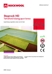 Steprock HD szigetelő lemez - műszaki adatlap