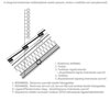 1.2.01.2. Általános rétegrend tetőtérbeépítés esetén két átszellőztetett légréteggel vagy Acél tartóváz teljes kitöltésével - CAD fájl