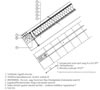 1.3.02.5. Hőszigetelés megtámasztása a tető esésvonalára merőleges támszelemennel vagy Támszelemen és ellenléc-alátét rögzítése a szafufához (B3-B3 metszet) - CAD fájl