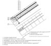 1.3.02.6. Hőszigetelés megtámasztása a tető esésvonalára merőleges támszelemennel vagy Támszelemen és ellenléc-alátét rögzítése a szafufához (B4-B4 metszet) - CAD fájl