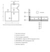 3.1.04.2. Közbenső födém úszatatott padlójának szigetelési részletképzései / Dilatációs hézag kialakítása - falcsatlakozásnál - CAD fájl