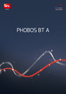 Phobos BT A szárnyaskapu motor - részletes termékismertető
