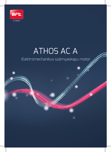 Athos AC A szárnyaskapu motor - általános termékismertető