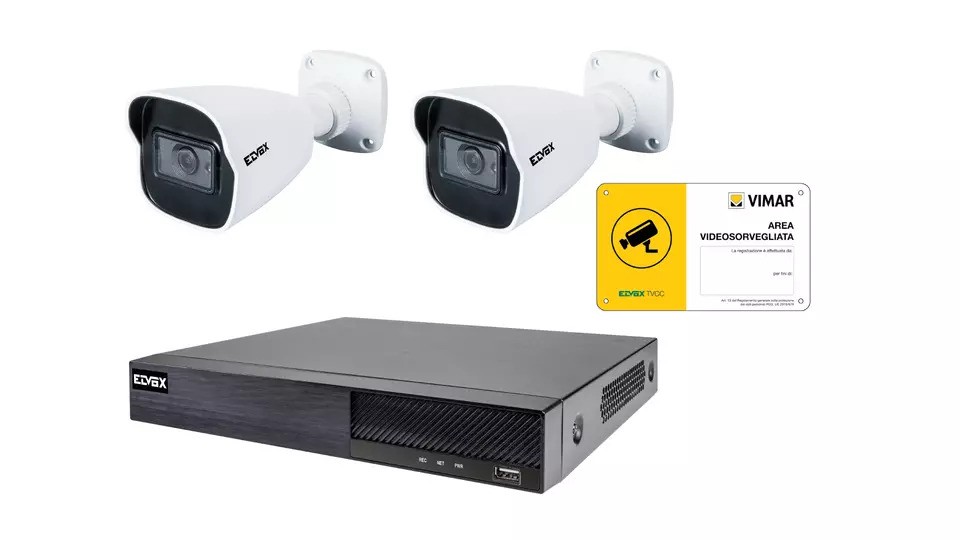 Vimar Elvox IP és AHD videofelügyeleti szett