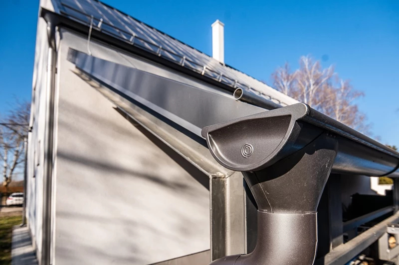 Lindab Rainline Elite félköríves ereszcsatorna rendszer