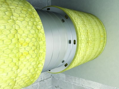 Isover U Protect Wired Mat 4.0 Alu1 tűzvédelmi szigetelés