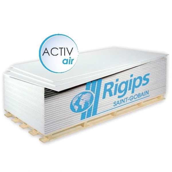 Rigips Activ’Air® levegőtisztító gipszkarton