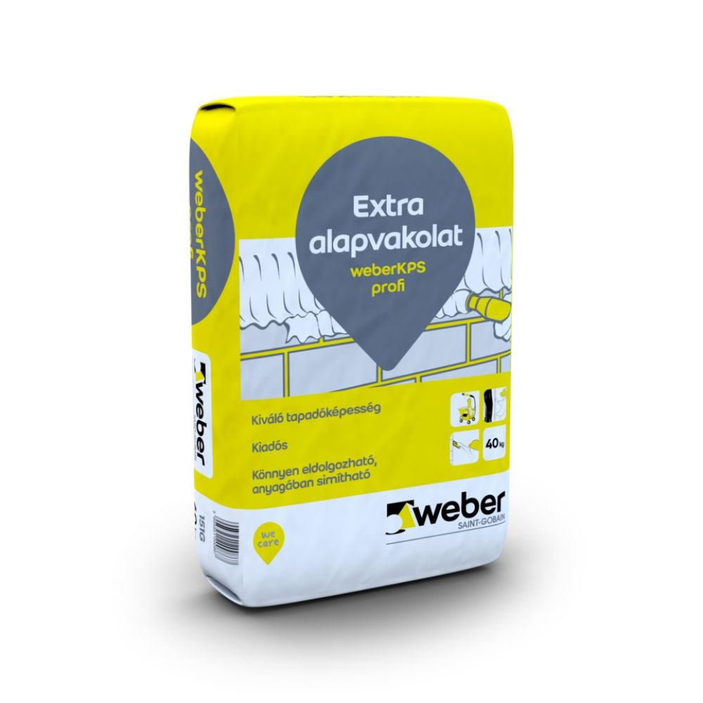 weberKPS profi extra alapvakolat